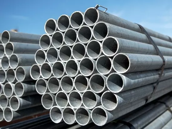 horganyzott acélcső